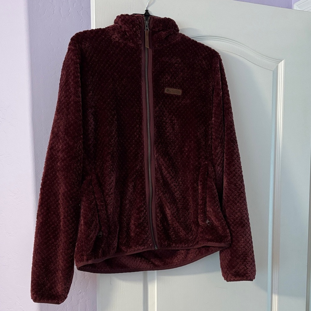 Never Worn Columbia Burgundy Jacket